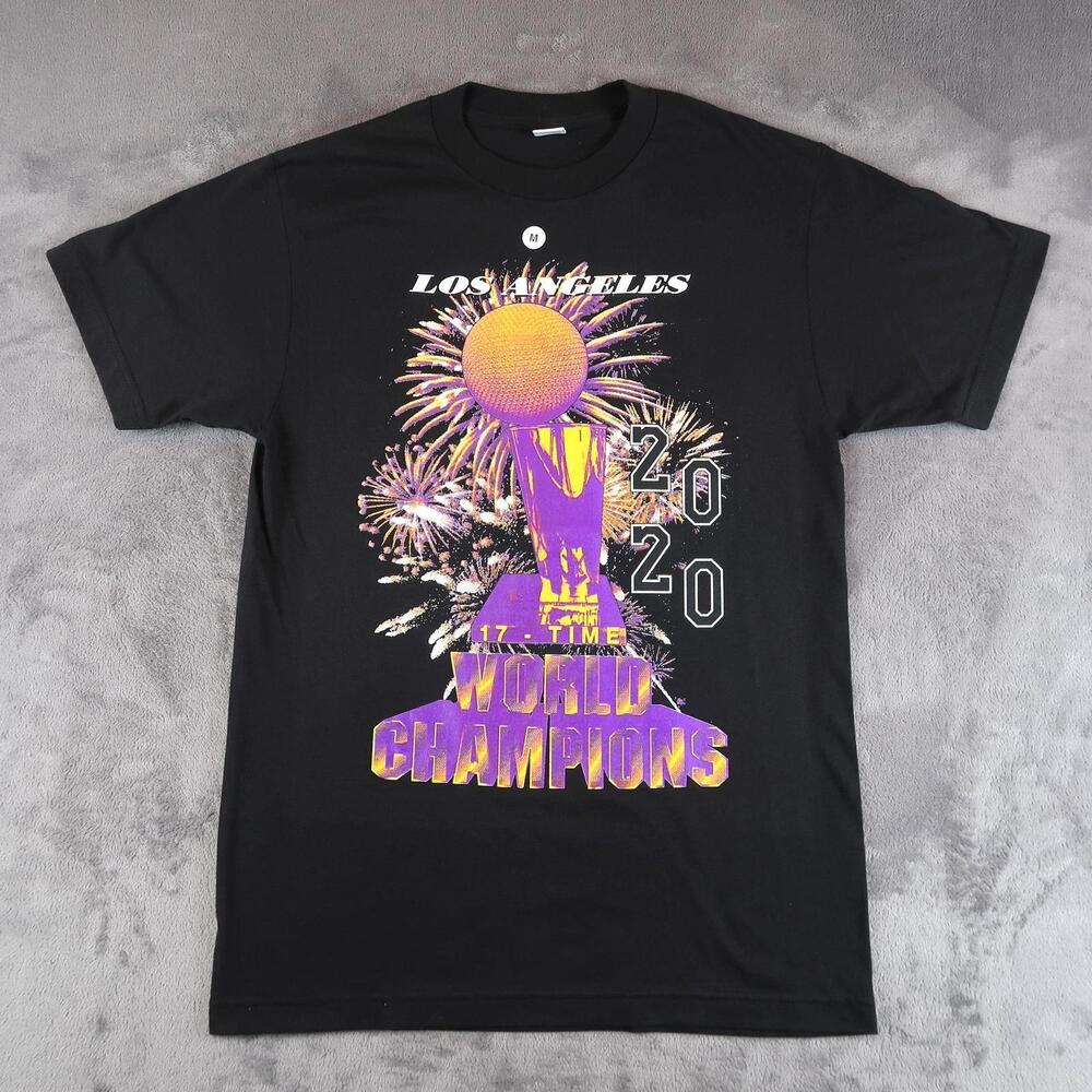 Undefeated Los Angeles Lakers Shirt Mens M Medium Nba Basketball Champions